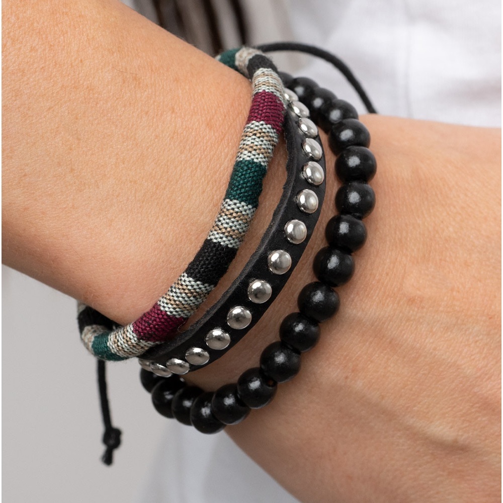 Loom Zoom - Black bracelet